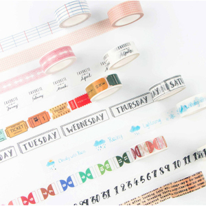 手帐和纸胶带帐装饰贴