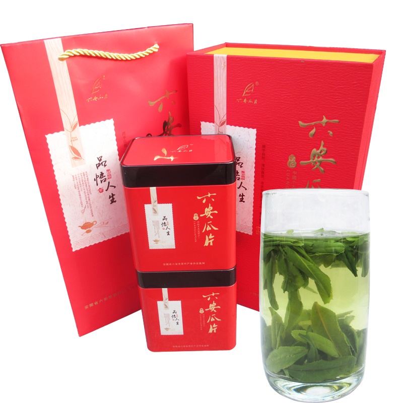 2016茶叶绿茶六安瓜片新茶礼盒装半斤经济特价直销春茶安徽特产