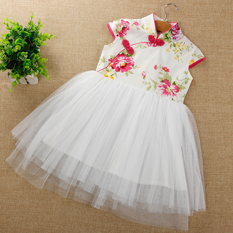 儿童舞蹈演出服装 女童公主连衣裙 小孩女孩蓬蓬裙子民族仙女古装-1折抢购-上哪抢网