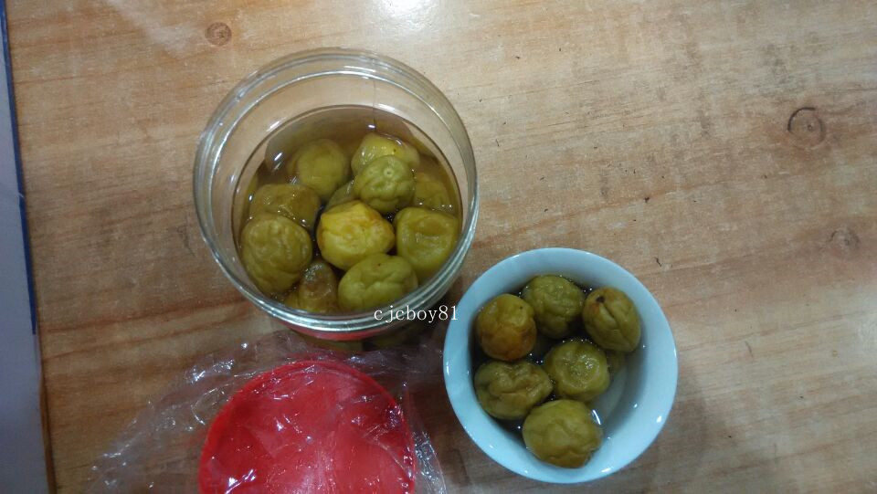 陆河特产咸酸梅酸梅汤酸梅汁咸梅咸水梅 腌制酸梅 浸咸梅 500克