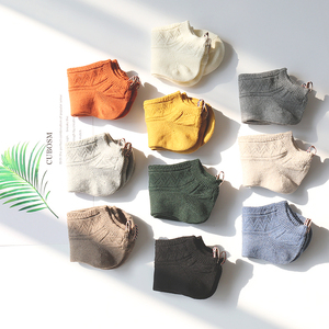 纯棉低帮短袜船袜