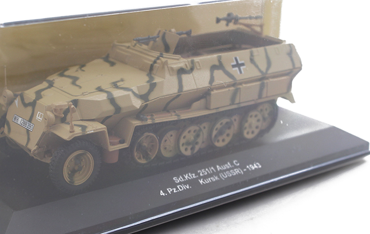 ixo/altaya二战德国sd.kfz. 251/1 半履带装甲车合金成品模型1/43