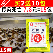 灭蟑螂药达豪强力灭蟑清家用灭蟑螂全窝端杀蟑饵剂驱蟑螂除蟑螂粉