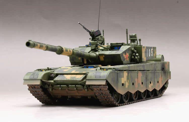 小号手1/35中国ztz99a主战坦克83892 军事拼装塑料模型坦克