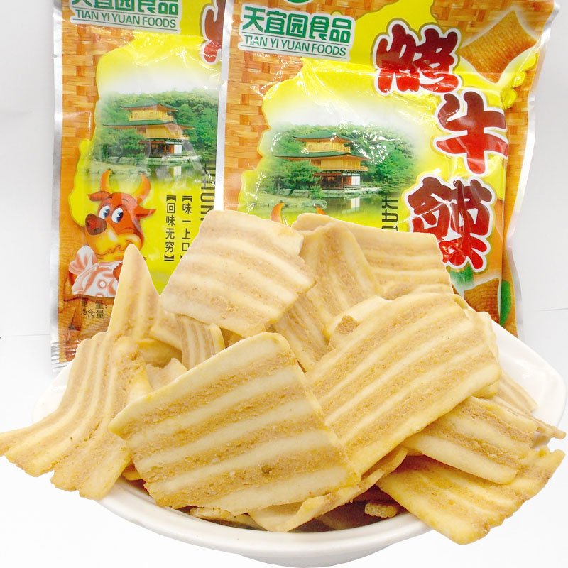 包邮河南天宜园烤牛馍52g 小零食品香酥可口食品80后零食小吃