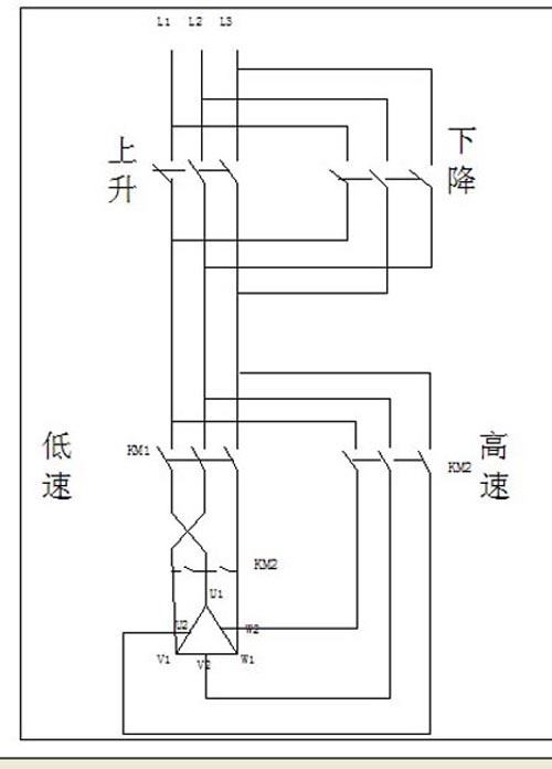 双速货梯控制器传菜梯控制系统电梯液压货梯简易货梯双速控制板