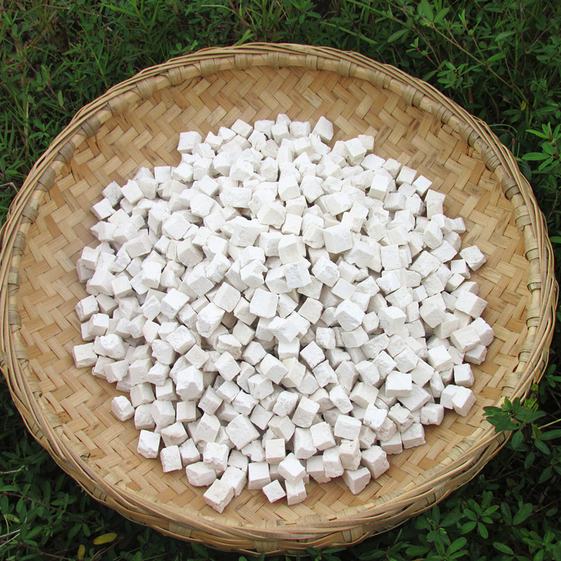 16年新货罗田九资河茯苓特级新鲜白茯苓丁块茯苓茶茯苓粉二份包邮