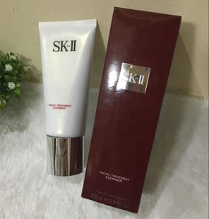 现货sk-ii/sk2/skii 护肤洁面乳/全效活肤洗面奶109ml 欧美版