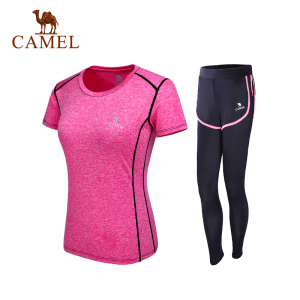 骆驼瑜伽服套装