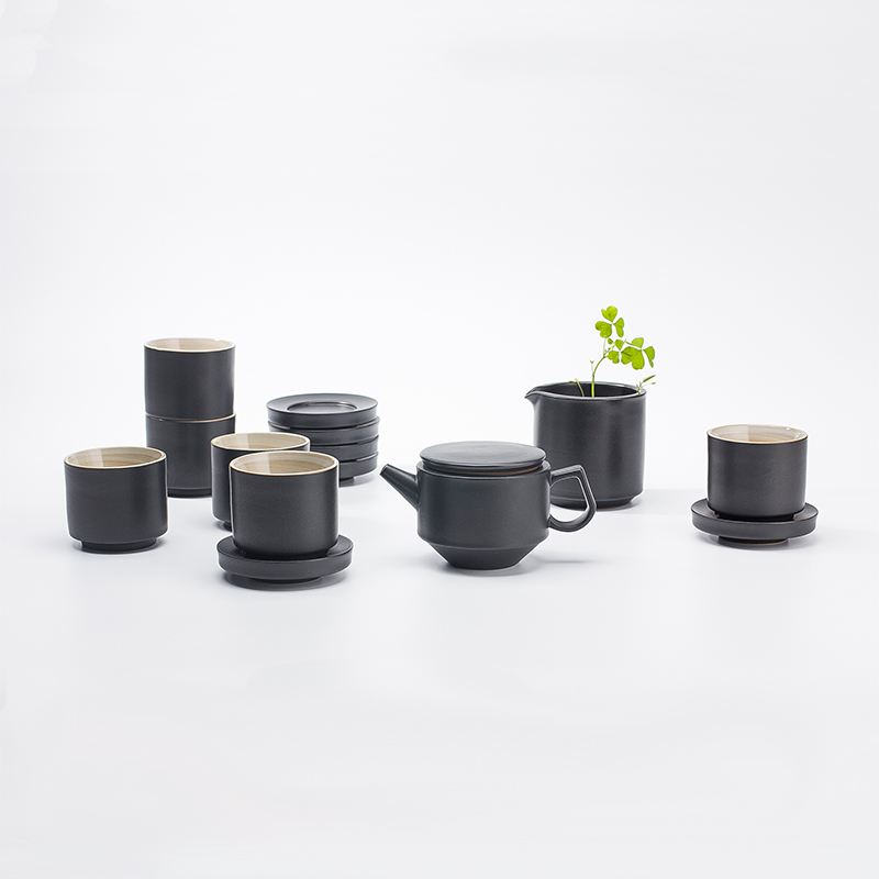 优质高岭土 设计师原创作品 福建德化出品   空心茶具（套组）
