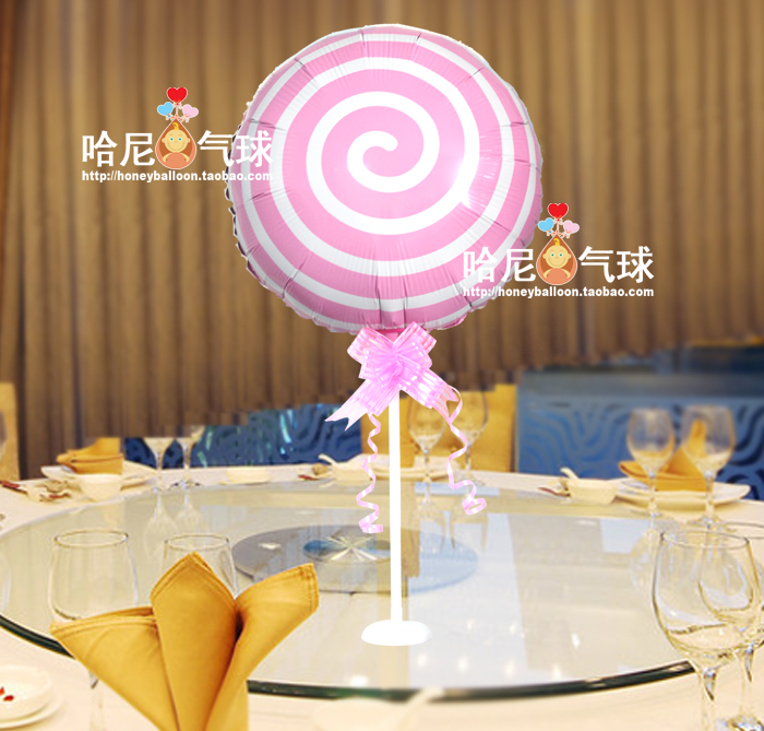 气球桌摆糖果儿童周岁生日宝宝百日宴双满月酒席桌面装饰布置用品