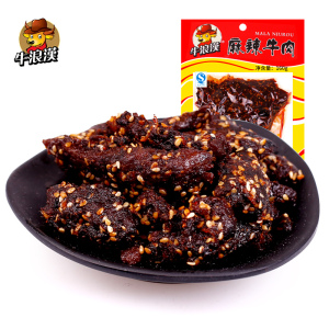 麻辣烧烤牛肉干160g