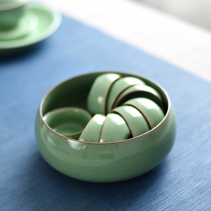 龙泉青瓷茶洗茶具