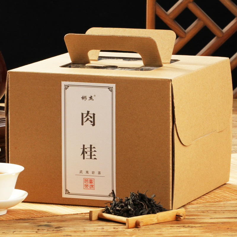 茶农直销大量茶叶武夷山岩茶高山乌龙茶浓香肉桂茶送礼茶叶500克