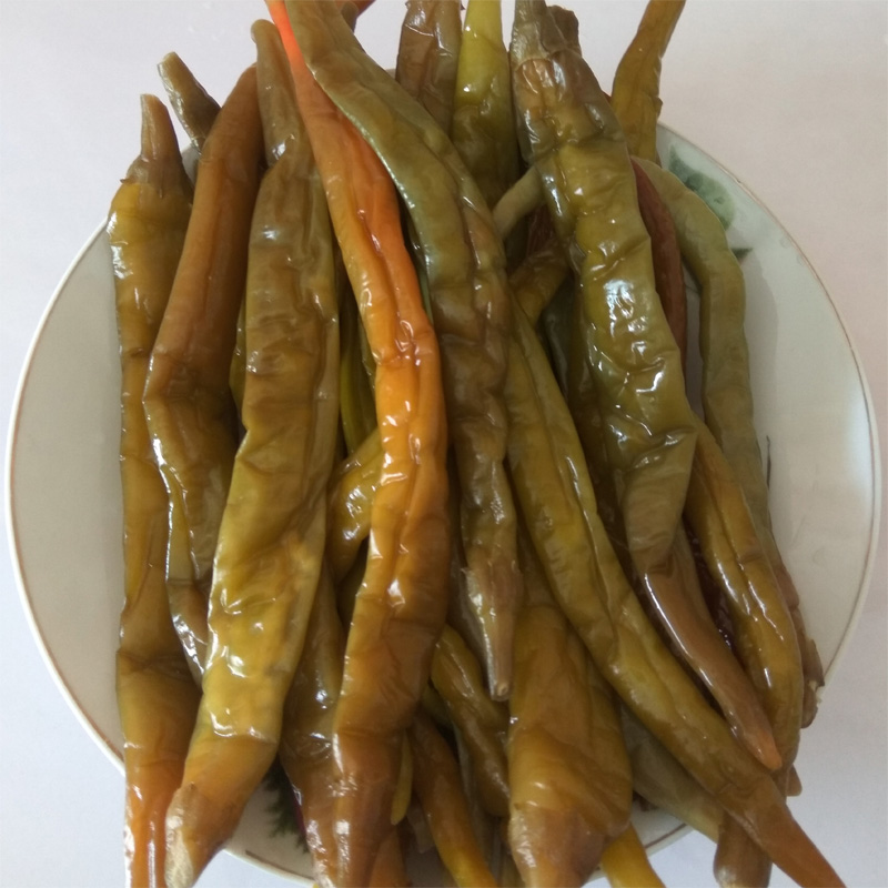 贵州土特产酸辣椒个个 青酸辣椒 泡辣椒 农家自制酸辣子500g包邮
