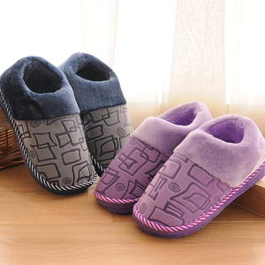 秋冬季情侣家居包跟拖鞋