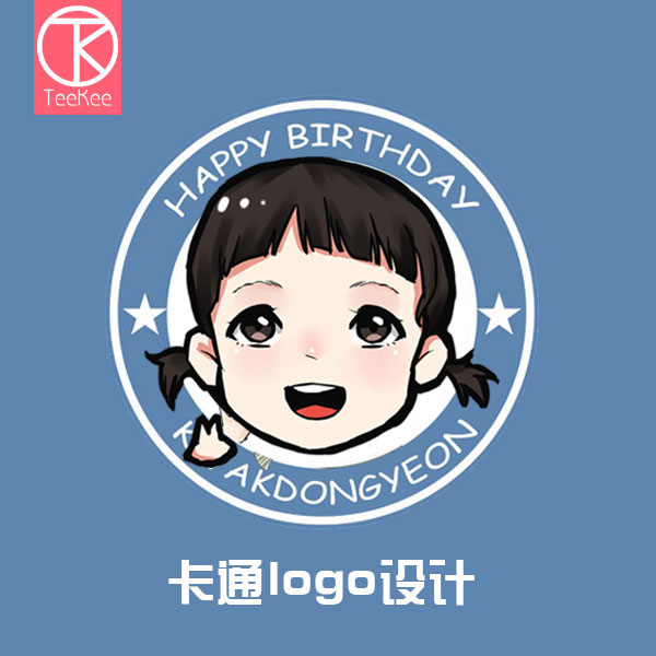 tk-照片转手绘微信卡通logo形象q版头像人物设计漫画定制制作