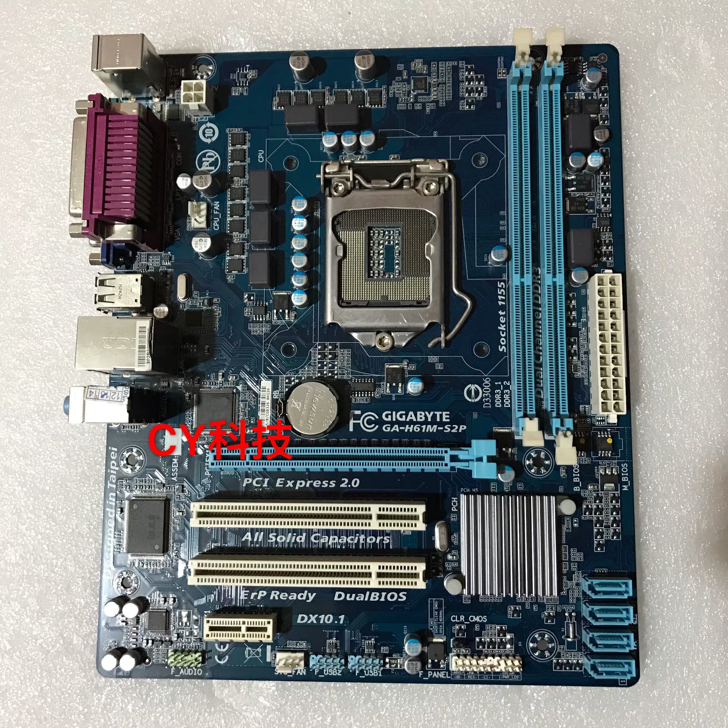 gigabyte/技嘉 ga-h61m-ds2 s2p d2-b3 s2-b3 h61 主板