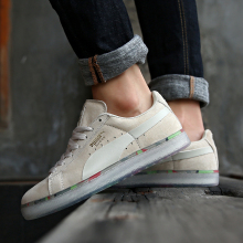 复古女鞋 363240 水晶底休闲板鞋 PUMA CLASSIC SUEDE 彪马男鞋