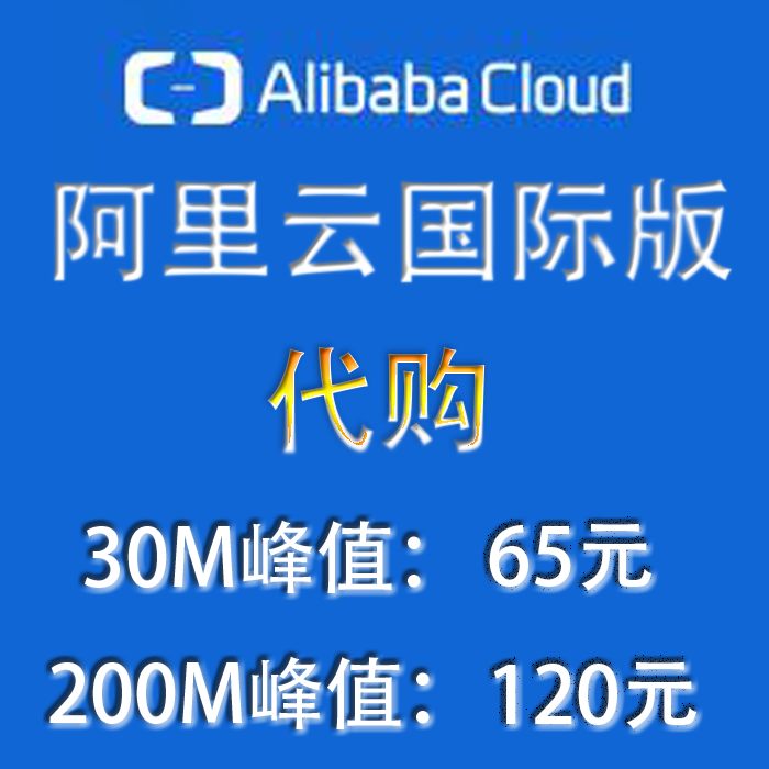阿里云国际版30M云服务器代购_易购客