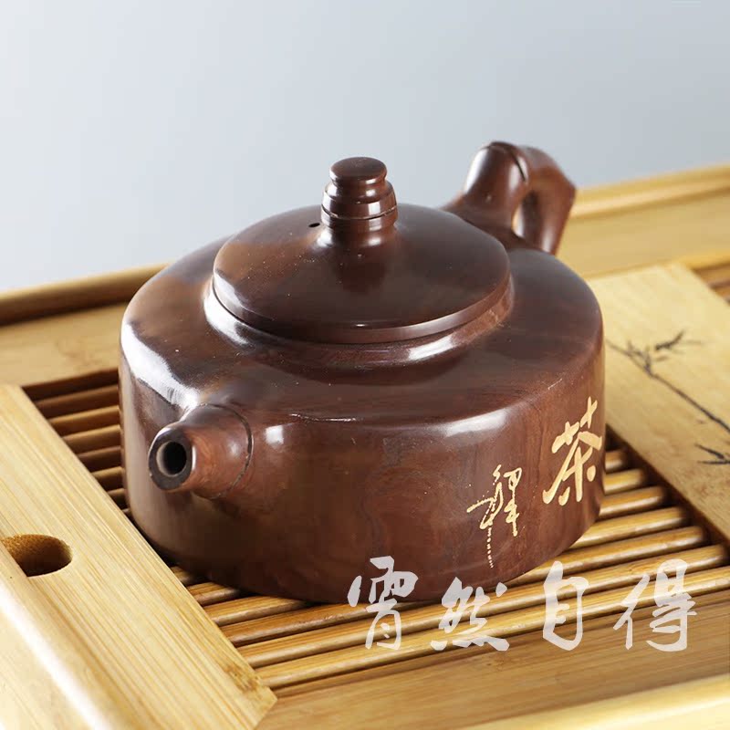 纯天然木鱼石茶具整套功夫茶具无蜡正品特价茶壶