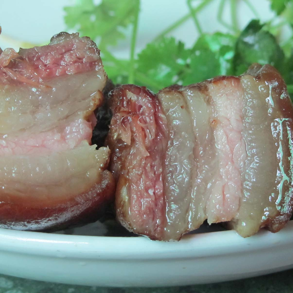 柏树丫烟熏土猪肉 农家粮食喂养四川腊肉 好味