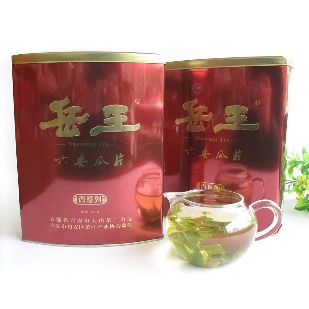 安徽岳王名茶 特级六安瓜片手工绿茶香系列250g听装 2016年新茶