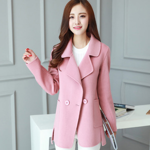 高端双面羊绒大衣