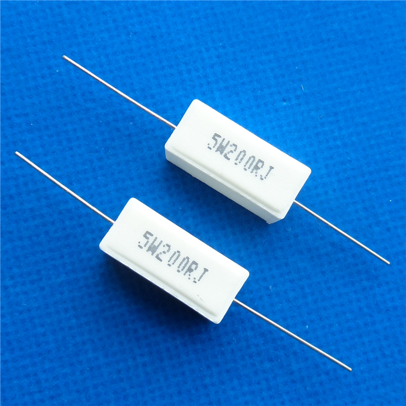 水泥电阻5W200欧 焊机维修配件 线绕电阻 5W