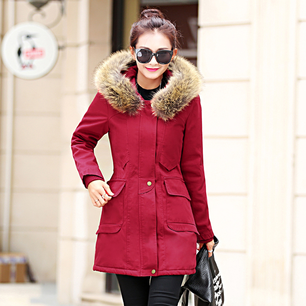 热销真维斯女装 蜜思唯尔新款 真维斯棉衣墨概