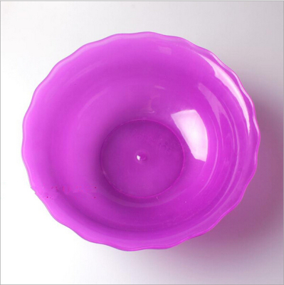 满29包邮美容院洗脸盆 磨沙塑料小洗脸盆 花边