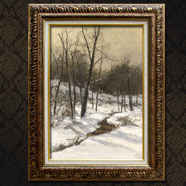 [雪景油画]评价 俄罗斯雪景油画怎么样