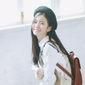 复古文艺毛呢贝雷帽