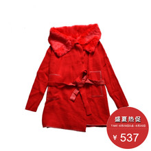 外套 内毛系带时尚 JZ专柜官方正品 女装 2016深秋羊毛衫 玖姿集市店