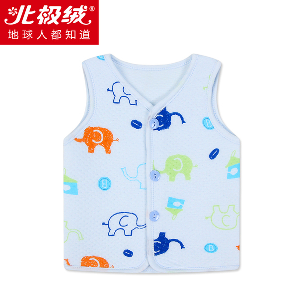正品婴儿<em>马甲</em>背心 <em>北极绒</em>婴儿保暖背心宝宝马