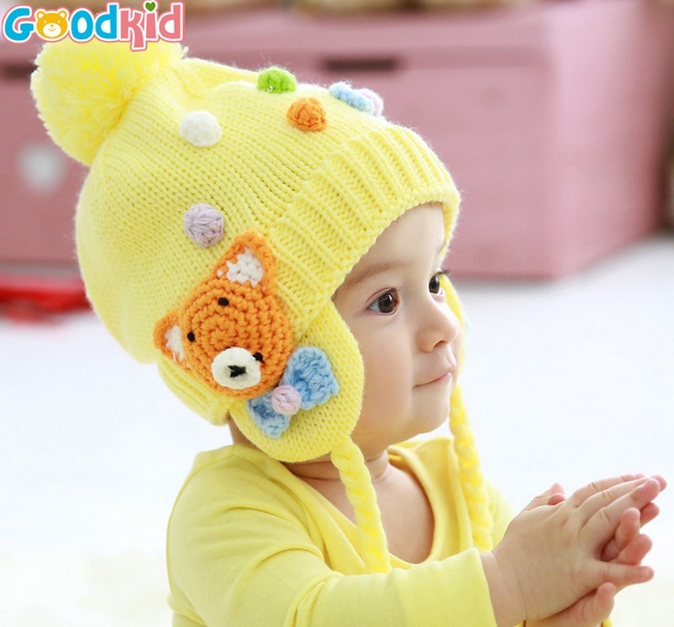 正品[儿童韩版毛线帽子]韩版毛线帽子的钩法评