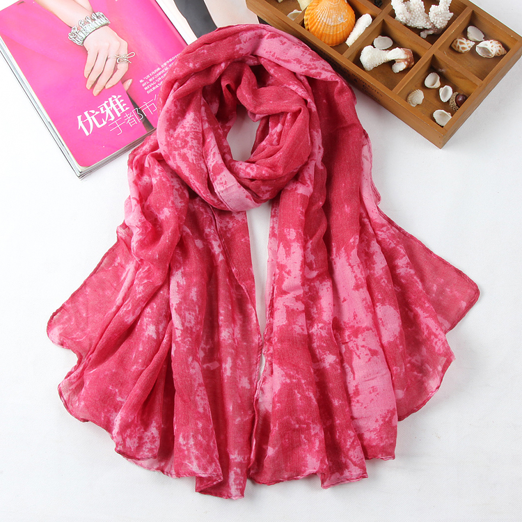 正品[大披肩]大披肩围巾的围法评测 沙滩纱巾大