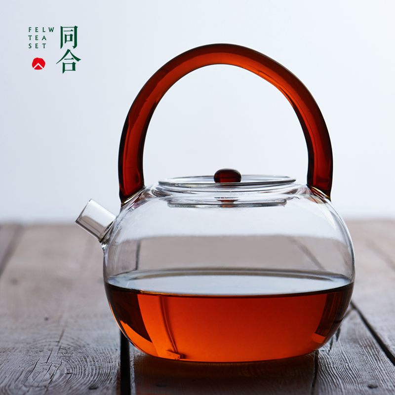 同合茶具耐热沸水玻璃壶功夫茶具煮茶壶便捷煮水壶可直接高温加热