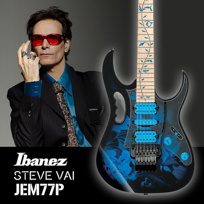 正品ibanez steve vai jem77p史蒂夫范双摇电吉他dimarzio拾音器