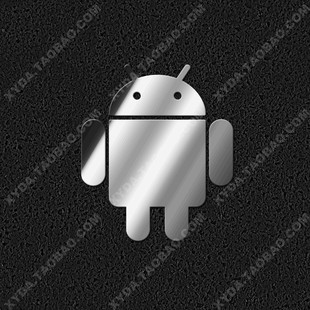 安卓iphone5机器人贴纸 电脑 安桌logo金属贴 手机防辐射防磨贴