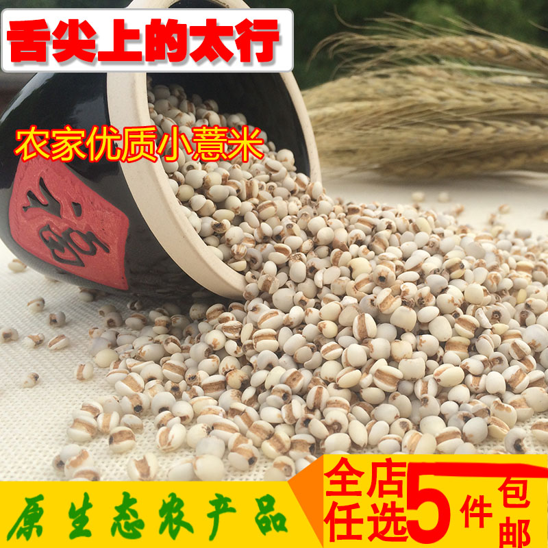 太行山薏米仁 农家小薏米 薏米 250g粗粮薏米