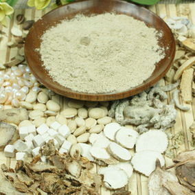 正品[七子白中药面膜粉]中药七子白面膜评测 图片