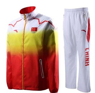 安踏龙服领奖服套装特价仁川亚运会中国代表团服醒狮服运动服风衣