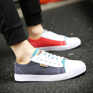 春季韩版青年帆布鞋