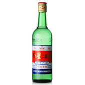 500ml清香型白酒酒厂直供 红星二锅头酒大二绿瓶56度 天猫超市