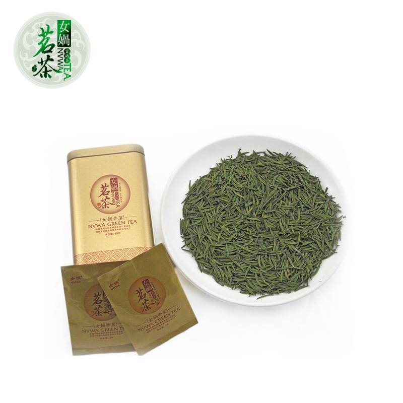 2016明前春新茶安康富硒茶 平利女娲银峰 龙井茶女娲香茗茶叶45g