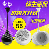 646吊球悬挂杆式家庭背景音乐音响定压吸顶喇叭广播 香歌 XEGE