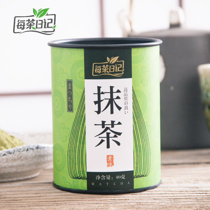 买1送1 每茶 烘焙 抹茶粉 素味抹茶绿茶粉 抹茶奶 拿铁口味M1