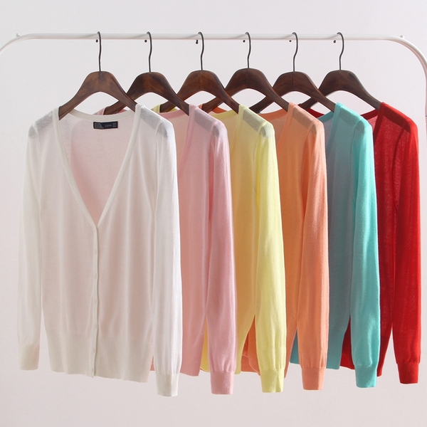 热销女<em>针织衫</em> <em>短款</em> <em>女士</em>针织<em>开衫</em> 防晒衣小披肩