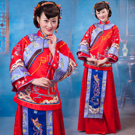 推荐最新胡静中式结婚礼服 胡静结婚礼服信息